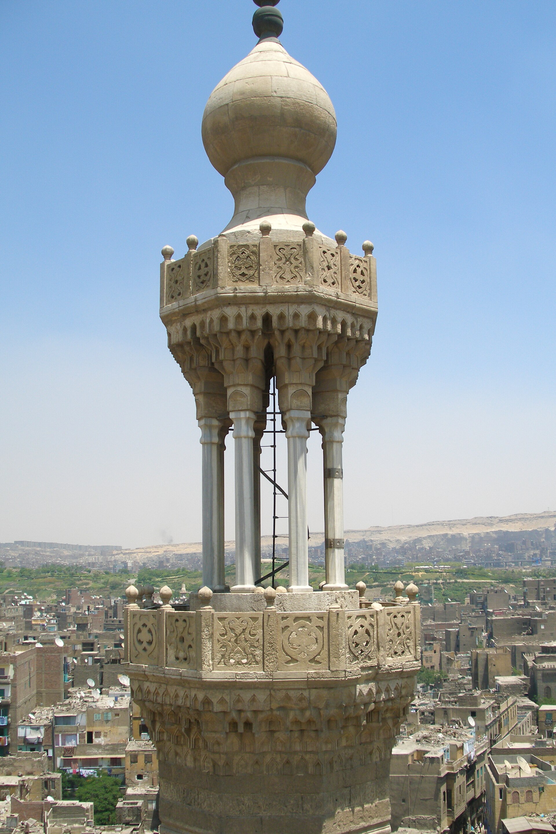The twin minarets of Bab Zuweila, Old Cairo